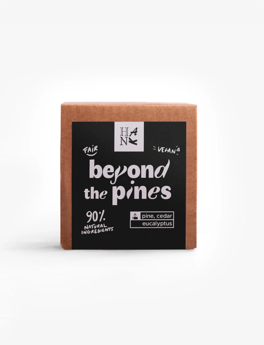 BEYOND THE PINES Candle Packaging – Embrace the Essence of the Forest BEYOND THE PINES Candle Packaging - Embrace the Essence of the Forest