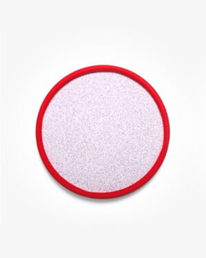 Stylish HOOP tray with a colorful red hoop, designed for aperitifs.