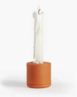 Eggy Pop - Candle & Egg Holder, Orange