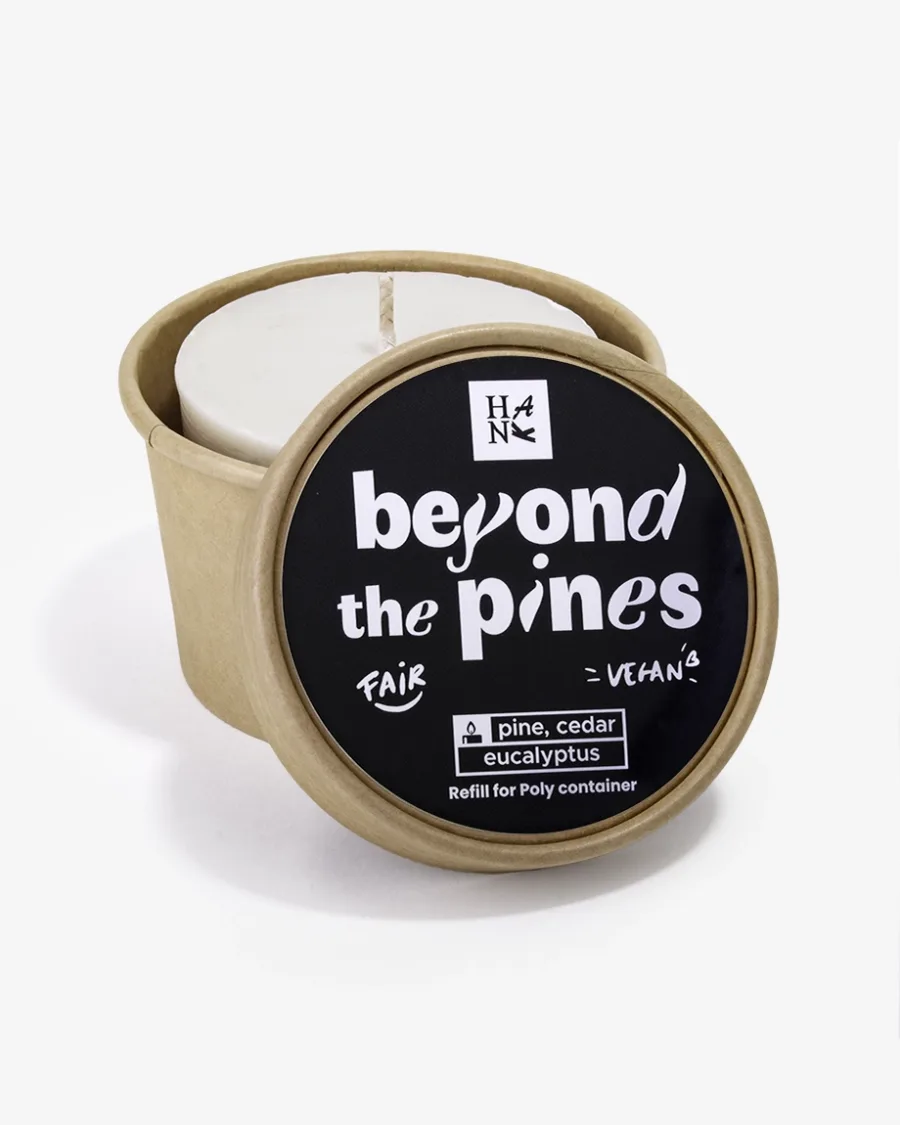 Beyond The Pines kaars refill voor Poly, 185g