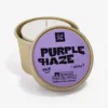 urple Haze Poly candle refill 185g – open container with purple wax by Hank Brussels