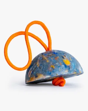 Terrazzo-style Rebatch O.G. Soap on a Rope with recycled orange cord – Hank Brussels
